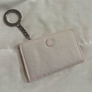 Pink wallet card holder